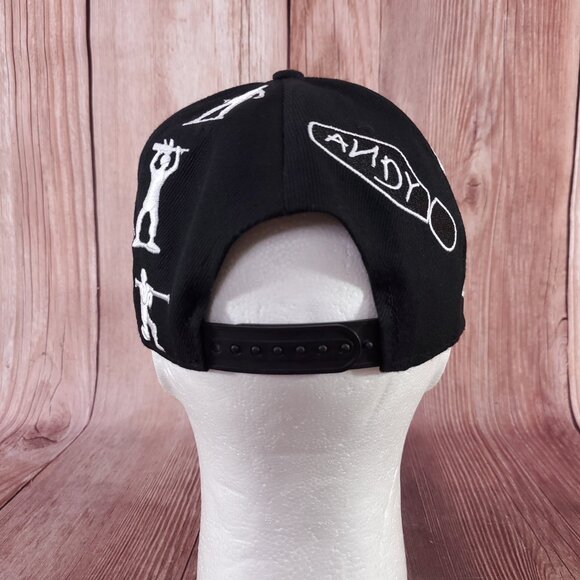 Rare Disney Pixar Toy Story Snapback Hat Unisex One Size Adjustable Black - Picture 4 of 16